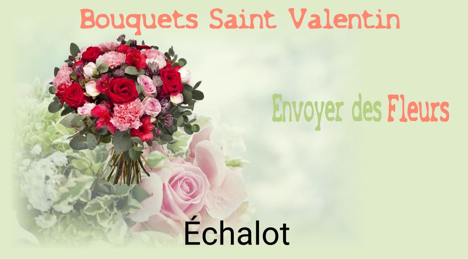 Roses de Saint-Valentin livrées à Échalot